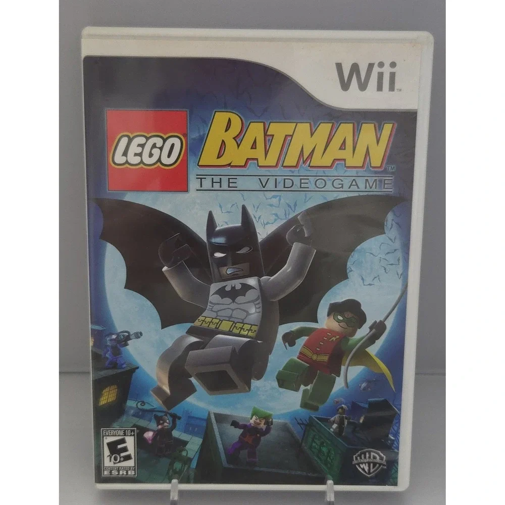 LEGO Batman: The Videogame & Batman 2: DC Super Heroes Bundle (Nintendo Wii) CIB